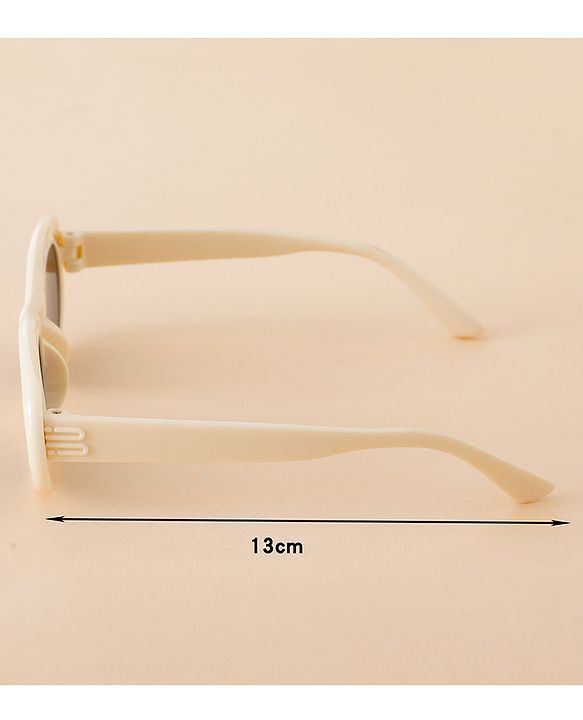 Babyhug Free Size Solid Coloured Sunglasses - Beige