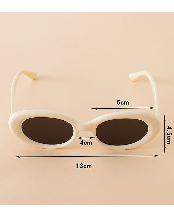 Babyhug Free Size Solid Coloured Sunglasses - Beige
