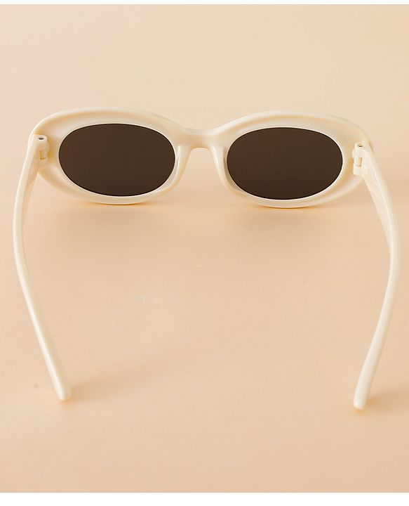 Babyhug Free Size Solid Coloured Sunglasses - Beige