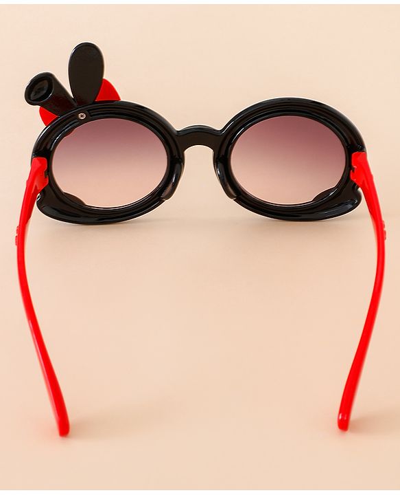 Babyhug Solid Coloured  Sunglasses With Applique - Purple