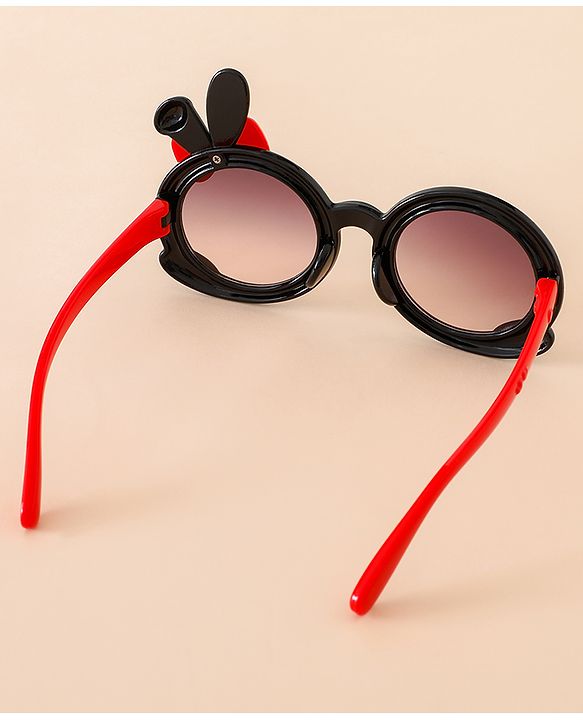 Babyhug Solid Coloured  Sunglasses With Applique - Purple