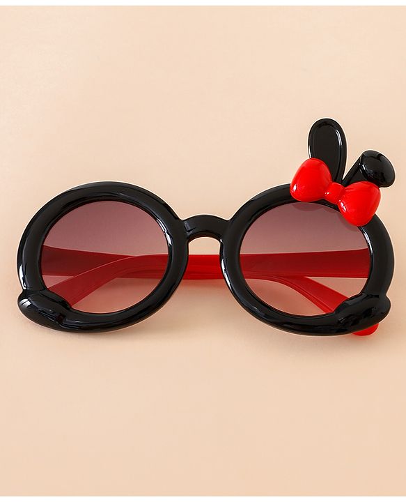 Babyhug Solid Coloured  Sunglasses With Applique - Purple