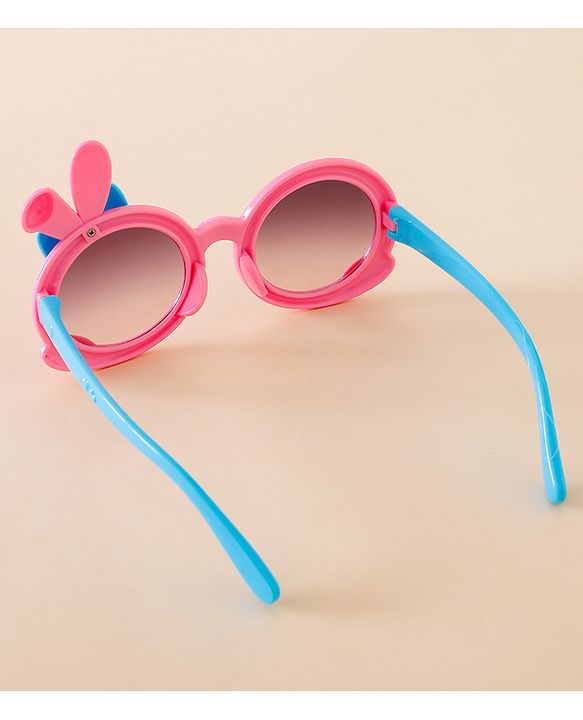 Babyhug Solid Coloured  Sunglasses With Applique - Purple