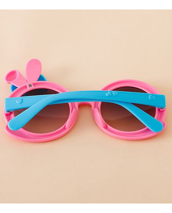 Babyhug Solid Coloured  Sunglasses With Applique - Purple