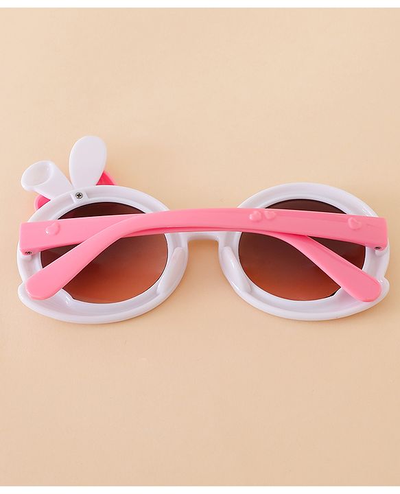 Babyhug Solid Coloured  Sunglasses With Applique - Purple