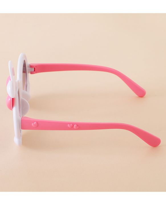 Babyhug Solid Coloured  Sunglasses With Applique - Purple