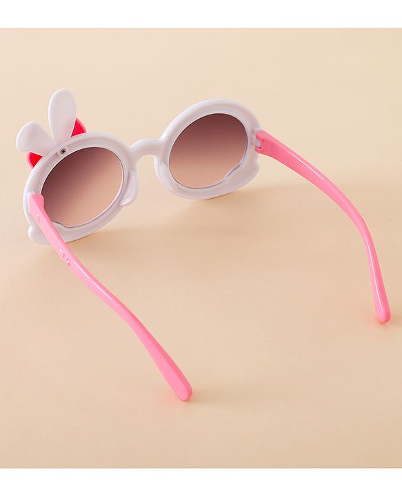 Babyhug Solid Coloured  Sunglasses With Applique - Purple