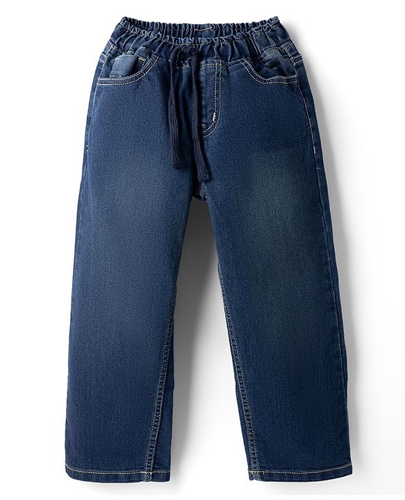 Pine Kids Denim Woven Full Length Jeans - Blue