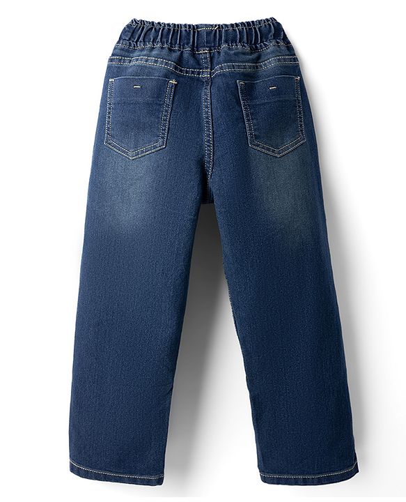 Pine Kids Denim Woven Full Length Jeans - Blue