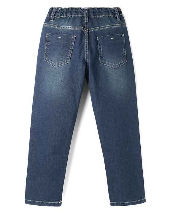 Pine Kids Denim Woven Tinted Full Length Jeans - Blue