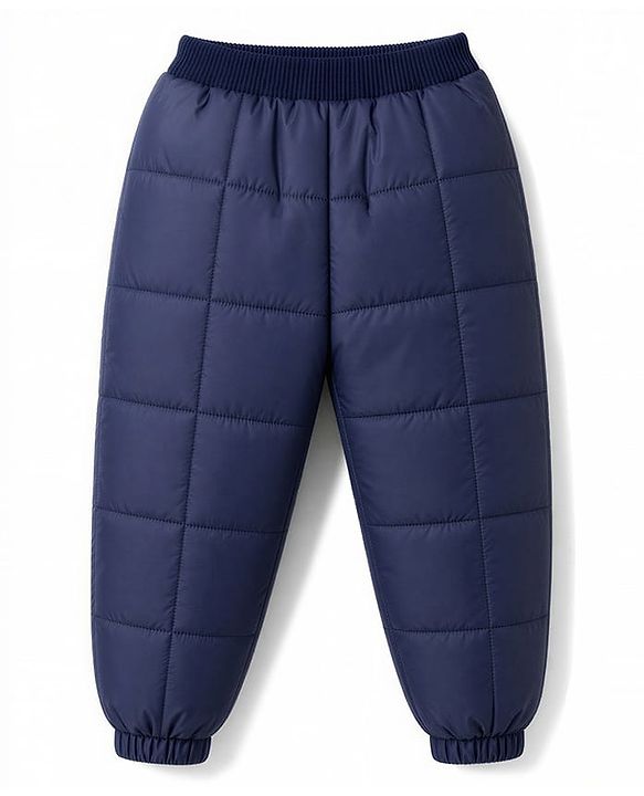 Babyhug Full Sleeves Winter Wear Suits With Floral Print- Navy Blue