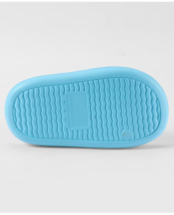 Pine Kids Disney Slip On Flip Flop With Frozen Applique - Light Blue