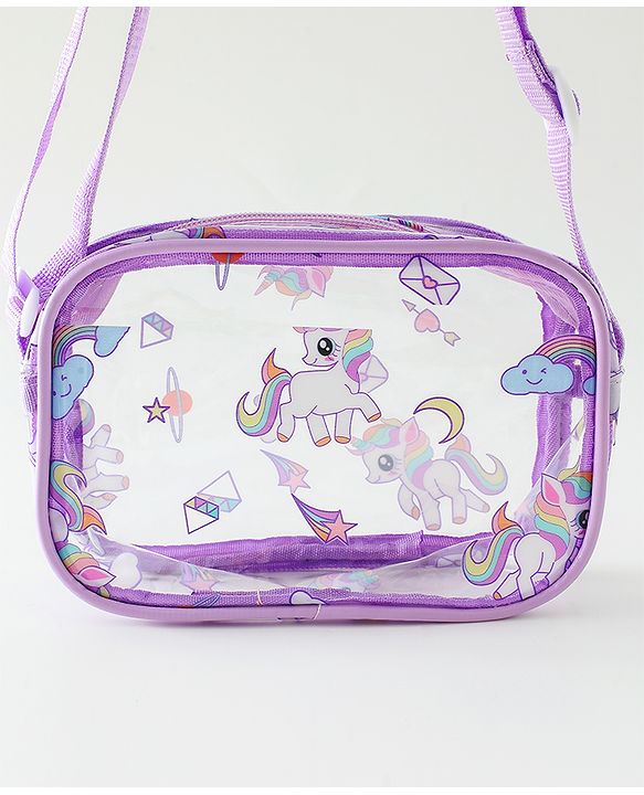 Babyhug Sling Bag  Free Size - Purple