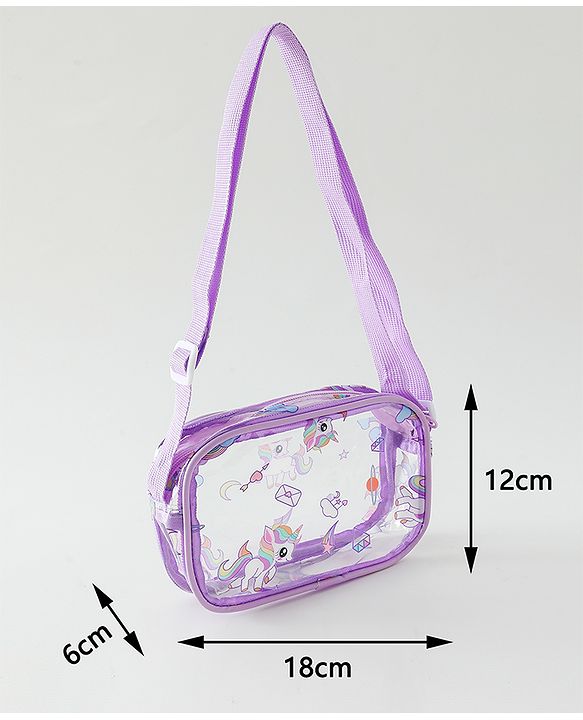 Babyhug Sling Bag  Free Size - Purple