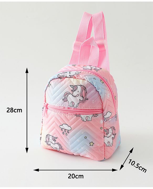Babyhug Fashion Backpacks Free Size - Pink