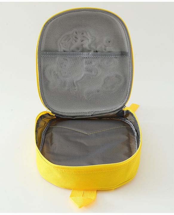 Babyhug Free Size Fashion Backpack With Unicorn Print - Yellow