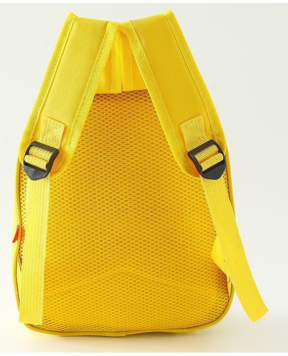 Babyhug Free Size Fashion Backpack With Unicorn Print - Yellow