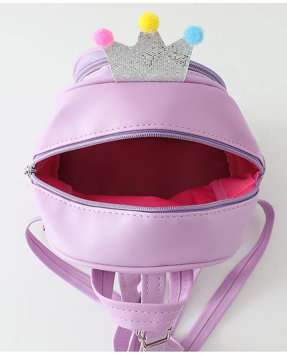 Babyhug Fashion Backpacks Free Size - Purple