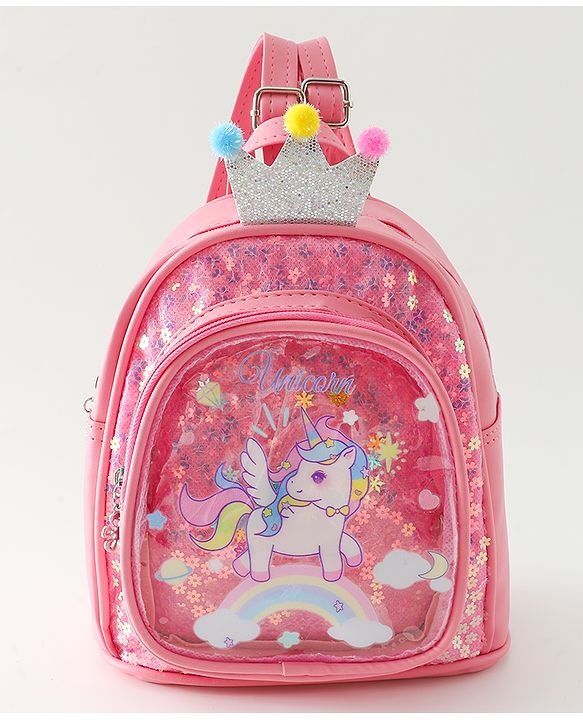 Babyhug Fashion Backpacks Free Size - Purple