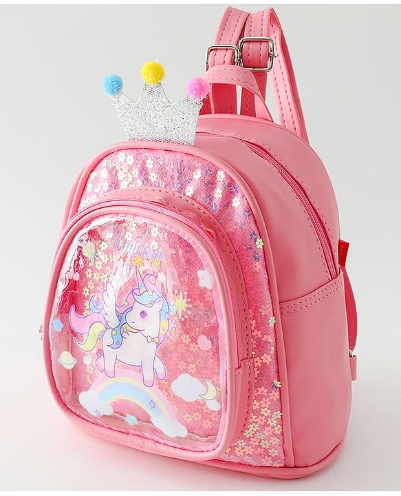 Babyhug Fashion Backpacks Free Size - Purple