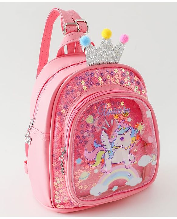 Babyhug Fashion Backpacks Free Size - Purple