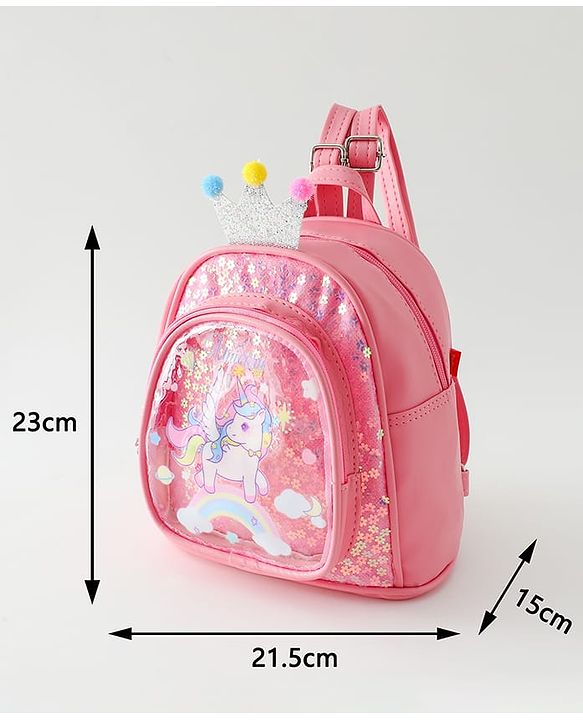 Babyhug Fashion Backpacks Free Size - Purple
