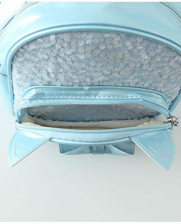 Babyhug Dreamy Glitter Kids Backpack - Purple