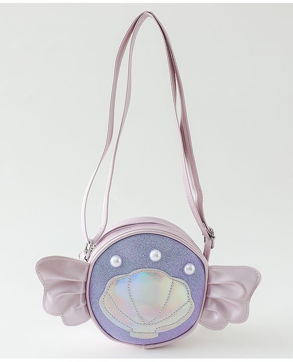 Pine Kids Sling Bag with Girl Design - Pink
