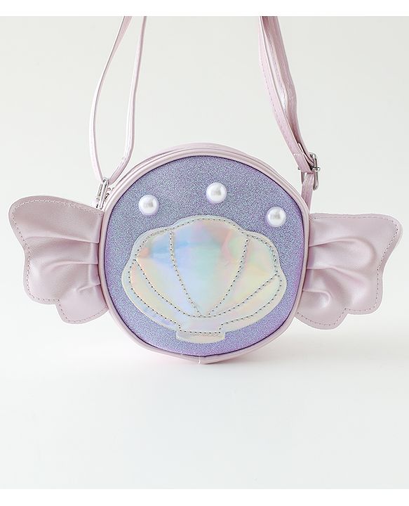 Pine Kids Sling Bag with Girl Design - Pink