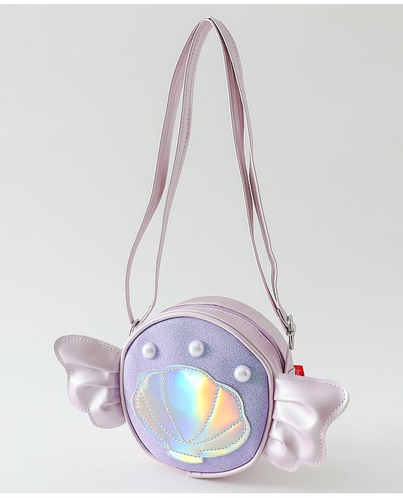 Pine Kids Sling Bag with Girl Design - Pink