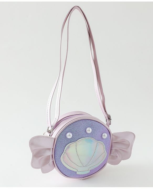 Pine Kids Sling Bag with Girl Design - Pink