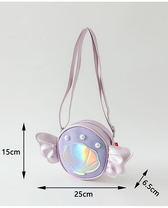 Pine Kids Sling Bag with Girl Design - Pink