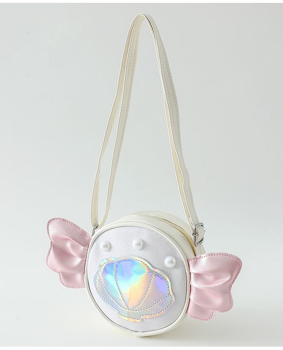 Pine Kids Sling Bag with Girl Design - Pink