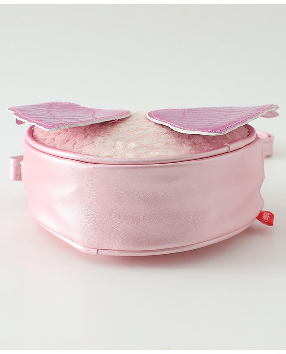 Babyhug Flutter Wings Kids Sling  Bag - Pink