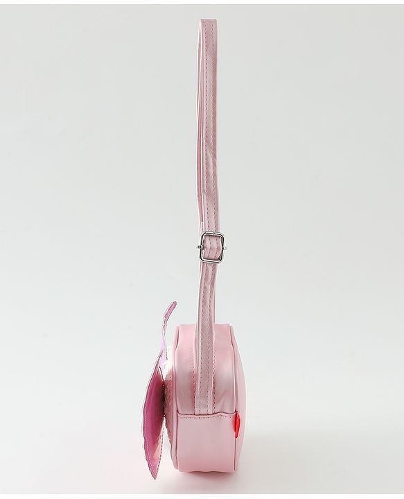 Babyhug Flutter Wings Kids Sling  Bag - Pink