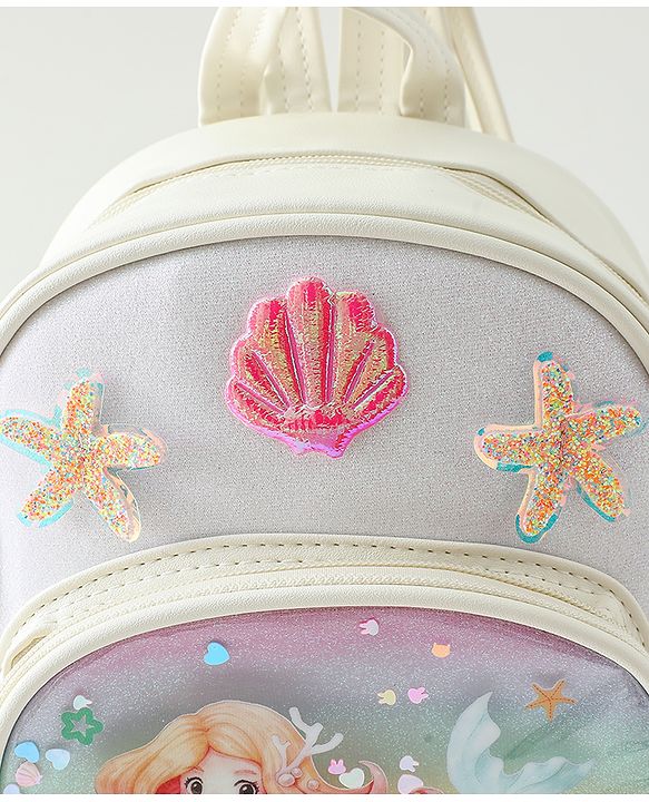 Babyhug Fashion Backpacks - White