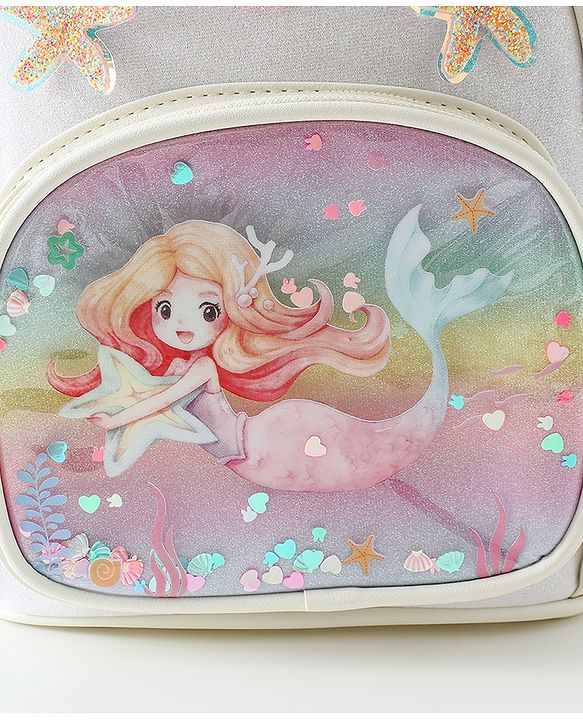 Babyhug Fashion Backpacks - White
