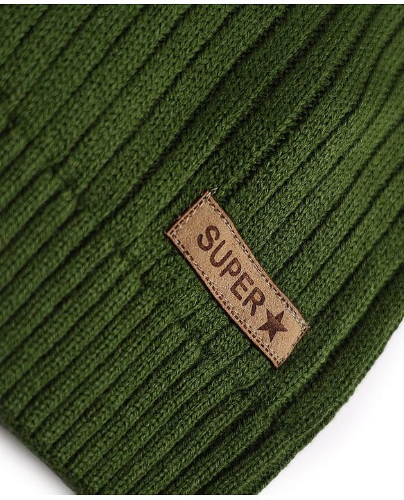 Babyhug Knit Full Sleeves Striped Pullover With Patch - Navy Blue