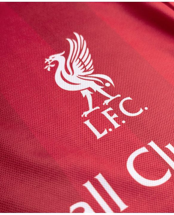 Pine Active Knit Half Sleeves Liverpool Fan Club Printed T-Shirt & Shorts Football Jersey Set - Maroon
