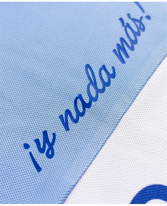 Pine Active Knit Half Sleeves Realmadrid Polo Tee with Shorts Football Set  -Light Blue