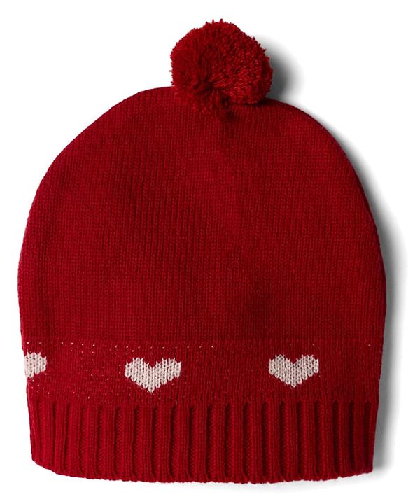 Babyhug Knit Full Sleeves Sweater Set with Heart Design - Maroon