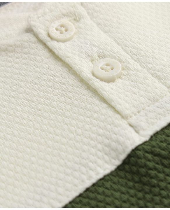 Babyhug Single Jersey Waffle Knit Half Sleeves T-Shirt and Shorts Set - White