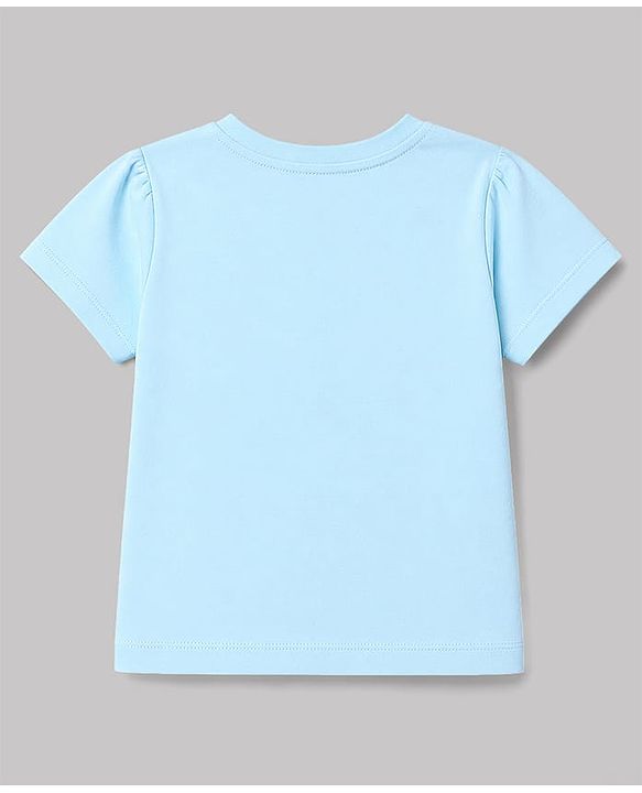 Babyhug 100% Cotton Knit Half Sleeves T-Shirts With Heart & Text Print Pack of 3 - Multicolor