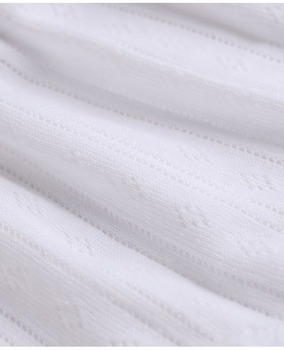 Babyhug 100% Cotton Single Jersey Knit Antibacterial Bloomers with Floral Bunny Print & Stripes Pack of 3 - White Yellow Blue