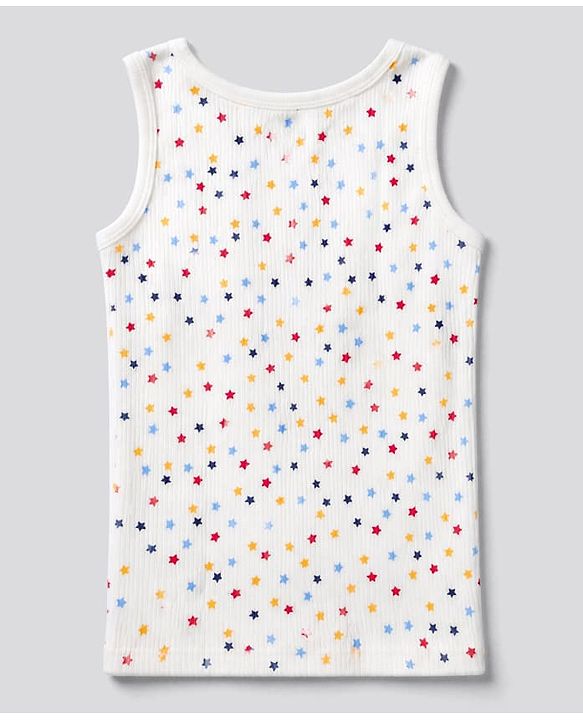 Babyhug Knit Full Sleeves Vests & Pant Thermal Inner Wear with Star Print - Offwhite