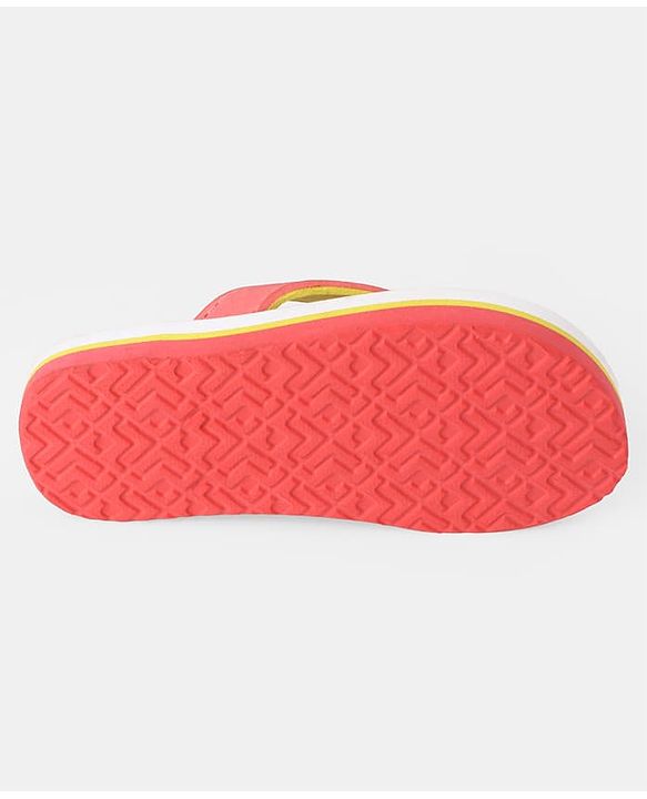 Pine Kids Slip On Printed Flip Flops - Pink