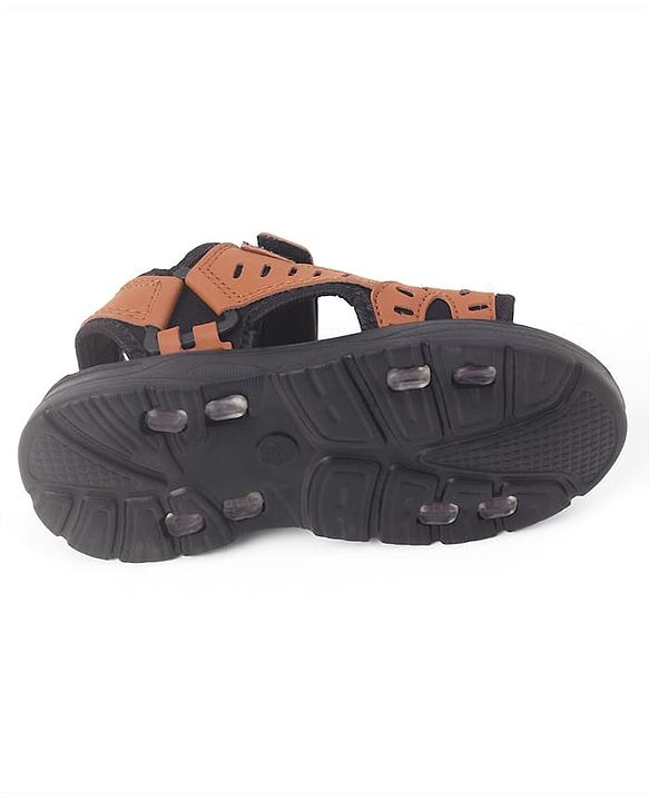 Pine Kids Slip-On Open-toe Sandals - Brown