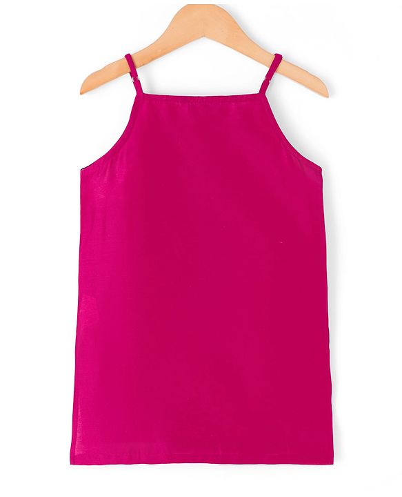 Pine Kids Woven Sleeveless Embellished Kurta & Churidar Se With Dupatta - Violet
