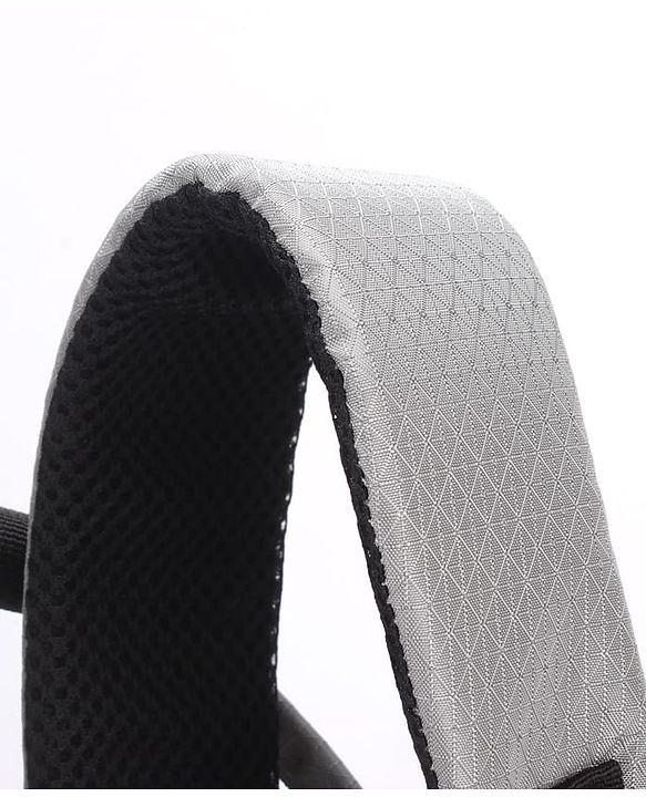 Babyhug Premium Multifunctional and Spacious Textured Diaper Backpack - Grey| 100% Polyester| Wide Fish Mouth Opening| Insulated Feeding Bottle Pouches| Wipes Dispenser| Easy Access Back Opening