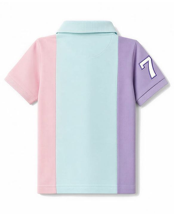 Pine Kids Cotton Knit T-Shirt with Half Sleeves and Create Your Own Future Believe Print for in PInk for 4-5 Years